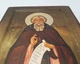 Ікона Сергія Радонезької — на ковченій дошці (1056-3) - зображення 2