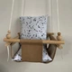 Детская качеля Infancy Звездное небо Карамельная основа - изображение 1