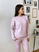 Спортивный костюм теплый K&ML 00538 XS - S ( 42 - 44 ) Розовый ( 00538 с 03) - изображение 4