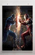 Постер BEGEMOT Мстители Супергерои MARVEL Железный Человек и Капитан Америка 61x90 см (1124048-1) - изображение 2