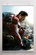 Постер BEGEMOT Месники Супергерої MARVEL Тоні Старк Залізна людина Iron Man 40x61 см (1124056) - зображення 2