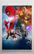 Постер BEGEMOT Месники Супергерої MARVEL Людина павук Пітер паркер і Тоні Старк Залізна людина 40x61 см (1124043) - зображення 2