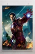 Постер BEGEMOT Мстители Супергерои MARVEL Тони Старк Железный человек Iron Man 40x61 см (1124088) - изображение 2