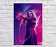 Постер BEGEMOT Мстители Супергерои MARVEL Алая ведьма Ванда Максимофф Scarlet Witch 40x61 см (1124006) - изображение 1