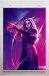 Постер BEGEMOT Мстители Супергерои MARVEL Алая ведьма Ванда Максимофф Scarlet Witch 40x61 см (1124006) - изображение 2