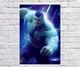 Постер BEGEMOT Мстители Супергерои MARVEL Халк Брюс Бенер Hulk 61x90 см (1124013-1) - изображение 1