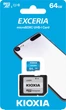 Карта памяти Kioxia microSDXC Card 64GB Exceria Class 10 UHS U1 + SD Adapter (LMEX1L064GG2) - изображение 2