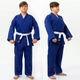 Кімоно для дзюдо плетене синє 550 г/м2 Wolf 0/130 (KJB-0) - зображення 1