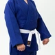 Кімоно для дзюдо плетене синє 550 г/м2 Wolf 0/130 (KJB-0) - зображення 3