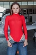 Женское боди Elite Skin TRK2 Totalfit S Красный (06399562) - изображение 1
