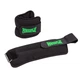 Обважнювачі-манжети для ніг та рук спортивні фіксовані PowerPlay 4335 Wrist/ Weights (2*2 кг) (пара) TR_PP_4335_2kg_Black - зображення 1