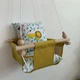Детская качеля Infancy Африка, Желтая основа - изображение 5