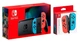 Nintendo Switch Neon blue/red - Обновлённая версия + Дополнительный набор Joy-Con - изображение 1