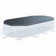 Бассейн каркасный INTEX 26796, размер 503х274х122 см, прямоугольный, комплект: лестница, подстилка, тент, фильтр-насос 5678л/ч., объем 13365л - изображение 7