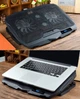 Подставка охлаждающая для ноутбука на 4 вентилятора Laptop Cooler S18 с подсветкой до 17 дюймов + ЖК экран - изображение 6