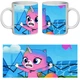 Кружка Радужно бабочково единорожная кошка SuperCup (чашка-SC-Rainbow Butterfly Unicorn Kitty-0013) - изображение 2