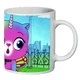 Кружка Райдужно метелик однорідна кішка SuperCup (чашка-SC-Rainbow Butterfly Unicorn Kitty-001) - зображення 1