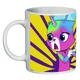 Кружка Райдужно метелик однорідна кішка SuperCup (чашка-SC-Rainbow Butterfly Unicorn Kitty-002) - зображення 1