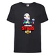 Футболка детская Brawl Stars Bayron (Бравл Старс Байрон) черная 128 см - изображение 1