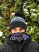 Шапка Volt Snow POM Graffit Blue - зображення 3