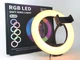 Кольцевая лампа 20 см Селфи LED кольцо цветное Кольцевой свет RGB LED лампа MJ20 Live Stream 15 цветов SOFT RING LIGHT - изображение 4