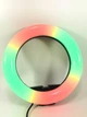 Кольцевая лампа 20 см Селфи LED кольцо цветное Кольцевой свет RGB LED лампа MJ20 Live Stream 15 цветов SOFT RING LIGHT - изображение 13