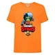 Футболка дитяча Brawl Stars Bibi Zombie (Бравл Старс Бібі Зомбі) оранжева 164 см - зображення 1