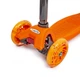 Детский самокат со светящими колесами Scooter MAXI оранжевый - изображение 2