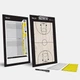 Дошка тренерська баскетбольна тактична SKLZ Magnacoach Basketball 22х33 см (SKLZ01) - зображення 1