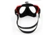 Маска для дайвинга с креплением для GoPro Telesin GP-DIV-GS2 Red-Black - изображение 4