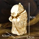 Статуэтка Нэцкэ Шоусин с бородой Netsuke Гипс 8x4,5x5,2см Бежевый (00657) - изображение 4