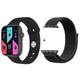Смарт часы Smart Watch Series 6 FK99PLUS 44mm Aluminium 2 браслета Viber беспроводная зарядка black черный - изображение 1