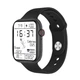 Смарт часы Smart Watch Series 6 FK99PLUS 44mm Aluminium 2 браслета Viber беспроводная зарядка black черный - изображение 6