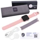 Смарт часы Smart Watch Series 6 FK99PLUS 44mm Aluminium 2 браслета Viber беспроводная зарядка pink розовый - изображение 6