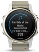 Спортивные часы Garmin Fenix 5S Sapphire Champagne with Gray Suede Band (010-01685-13) - изображение 1