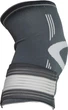 Фиксатор для колена LiveUp Knee Support M Серый/белый 1 шт (LS5676-M) - изображение 1