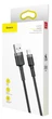 Кабель Baseus Kevlar Cable Lightning – USB 2.0 м 1,5 A Black (CALKLF-CG1) - зображення 6