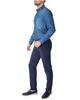 Сорочка чоловіча TRUSSARDI JEANS (52C00091-1Y000154-U280/21) Синій 43 - изображение 2