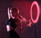 Кольцевая лампа ( световый свет) для блогеров (RGBW RING LIGHT) 45 см. диаметр стойка-штатив - изображение 2