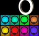 Кольцевая лампа ( световый свет) для блогеров (RGBW RING LIGHT) 45 см. диаметр стойка-штатив - изображение 4