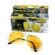 Желтые очки авиаторы для водителей для ночного вождения Night View Glasses, (1001658-Other-0) - изображение 1
