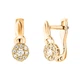 Серьги детские Diamant С2502 (546390) - изображение 1