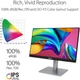 Монітор ASUS 23.8" PA247CV Black - зображення 4