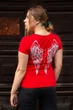 Футболка BATIAR Free Angel XS красная - изображение 2