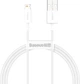 Kabel Baseus Superior Series Fast Charging Lightning 2.4A 2 m White (CALYS-C02) - obraz 1