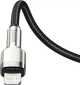 Kabel Baseus Cafule Type-C do Lightning 20W PD 0.25 m Black (CATLJK-01) - obraz 4