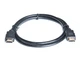 Кабель REAL-EL HDMI VER. 2.0 M-M 2М черный - изображение 1