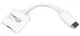 Адаптер Cablexpert DisplayPort вилка - HDMI розетка (A-DPM-HDMIF-002-W) - изображение 1