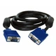 Кабель Atcom (9152) VGA-VGA HD15M/HD15M с 2-мя фер. кільцями 15м чорний - зображення 1
