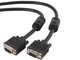 Кабель Cablexpert (CC-PPVGA-10-B) VGA-VGA HD15M/HD15M с 2-мя фер. кільцями, двойной экран, чорний, 3м - зображення 2